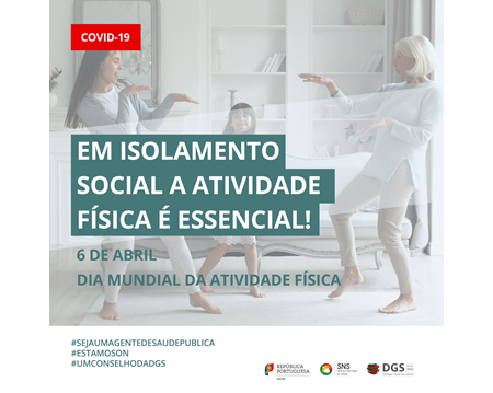 Dia Mundial da Atividade Física 2020 - Diretório de Iniciativas para apoio à prática de atividade física da população